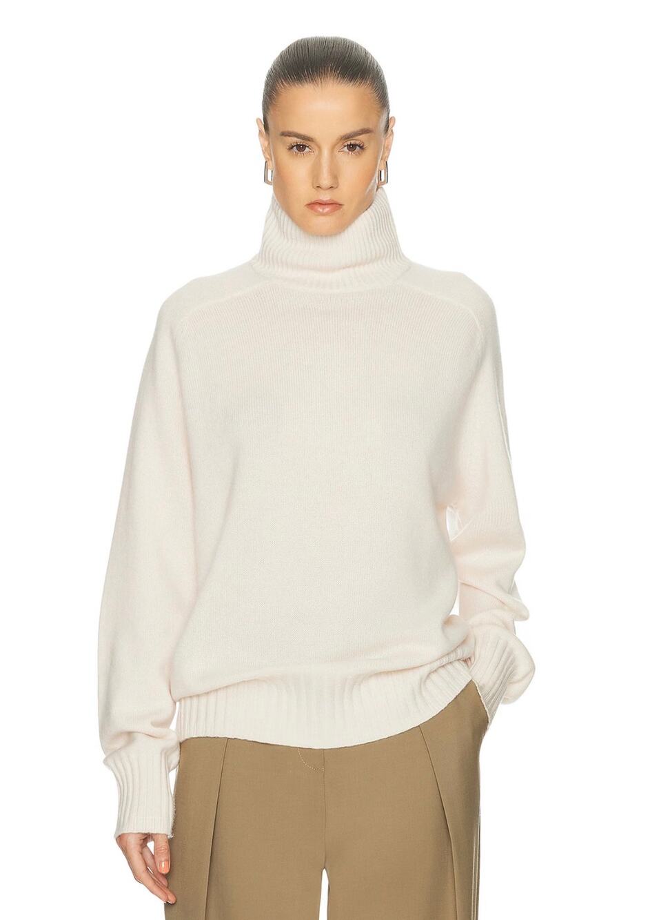 SRG NWT Sofia Richie Grainge Faye Cashmere Turtleneck Small